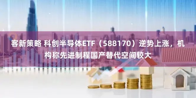 客新策略 科创半导体ETF（588170）逆势上涨，机构称先进制程国产替代空间较大