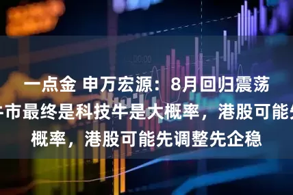 一点金 申万宏源：8月回归震荡市，但潜在牛市最终是科技牛是大概率，港股可能先调整先企稳